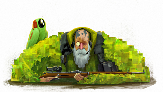 Illustration for article titled Metal Gear Solid Characters, Fresh Out Of A Cartoon